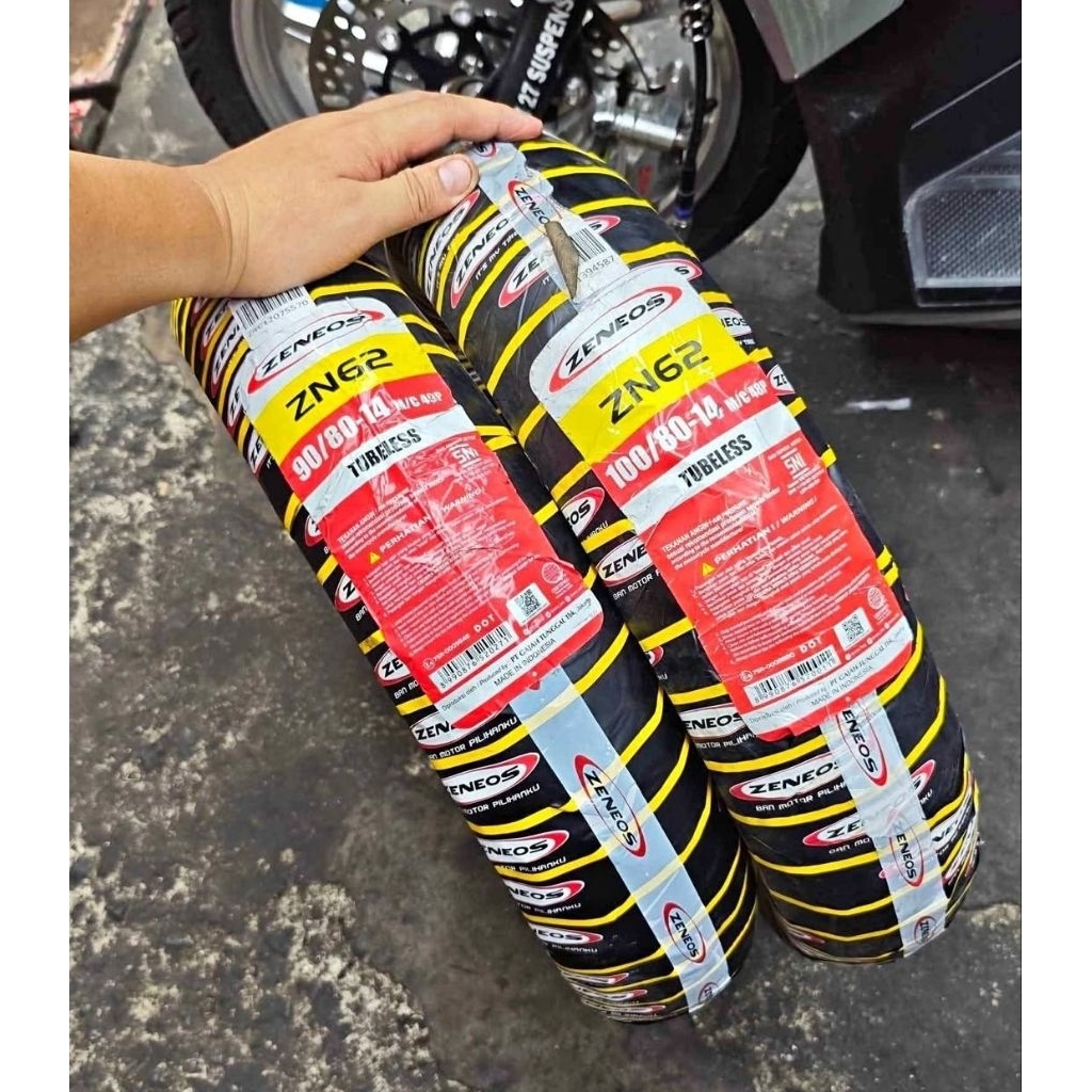 ZENEOS TIRE ZN62 tubeless donut indo tire | Shopee Philippines