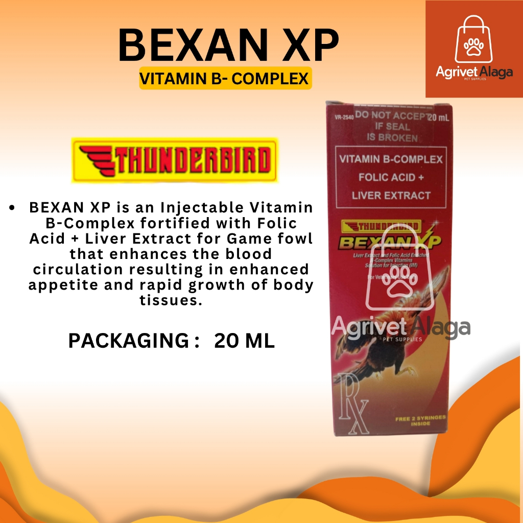 BEXAN XP 20ML (VITAMIN B COMPLEX ) | Shopee Philippines