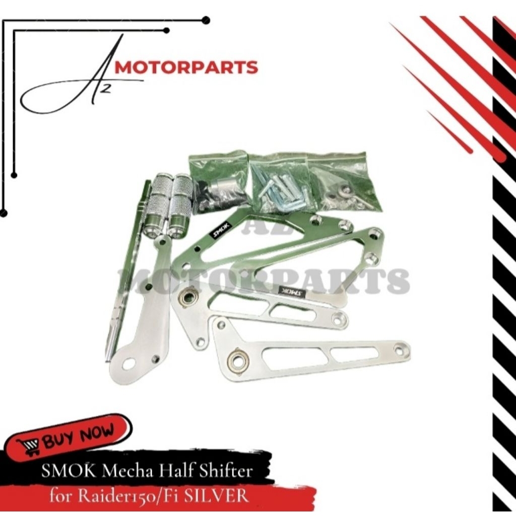SMOK Mecha Half Shifter for Raider150/Fi SILVER | Shopee Philippines