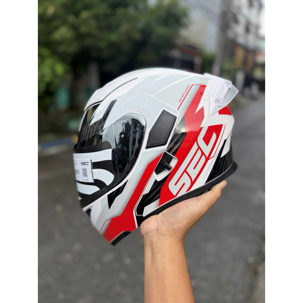 Sec Flare Helmet SEC WHIRLWIND Modular Helmet With FREEBIES Shopee
