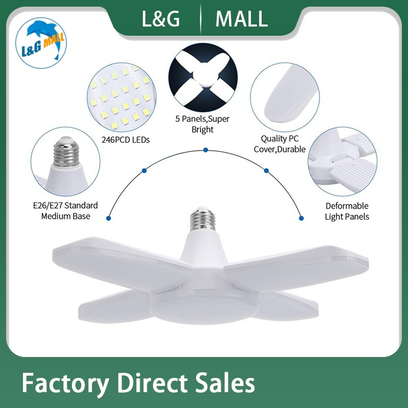 L&G Low power consumption ceiling LED bulb fan blade | Shopee Philippines