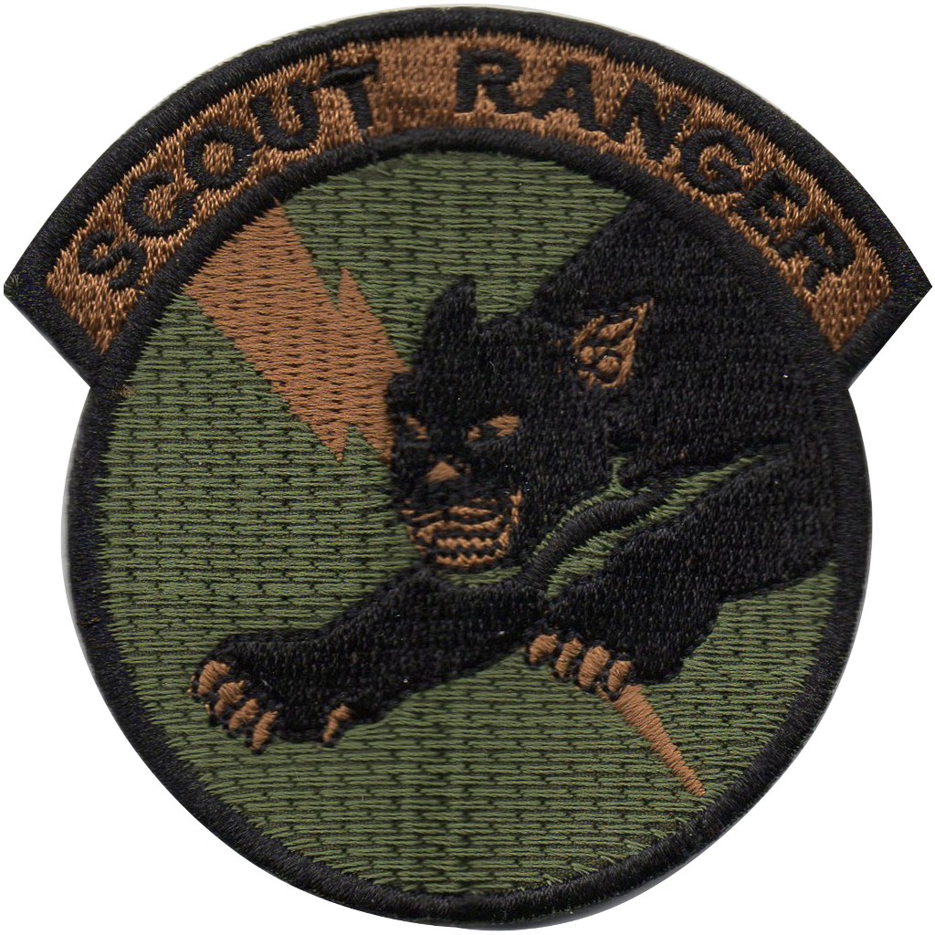 SCOUT RANGER PATCH (COLORED / SUBDUED) WITH VELCRO | Shopee Philippines