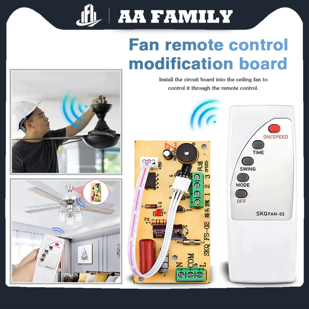 Universal Fan Remote Control Modified Board Control Motherboard ...