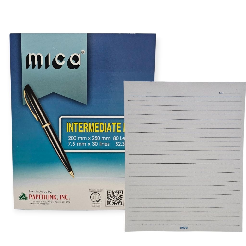 Mica Intermediate Paper from Japan 80 Pages | Shopee Philippines