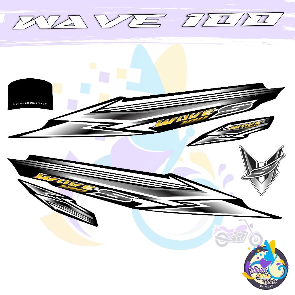 Shop wave 100 decals for Sale on Shopee Philippines