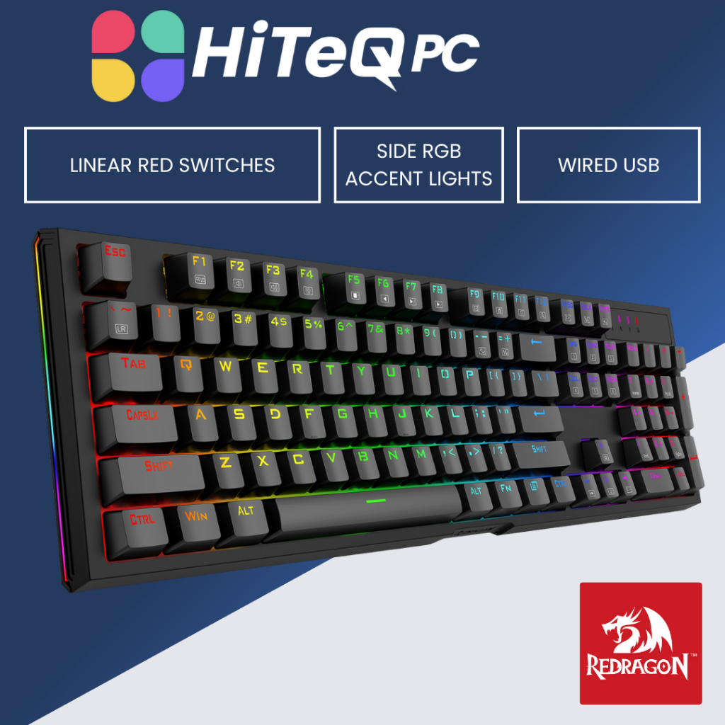 HiteqPC | Redragon K670 Argo Full-Size Hot-Swappable RGB Wired ...