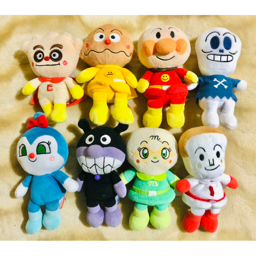 Anpanman and Friends Beaded Plush Toys | Shopee Philippines