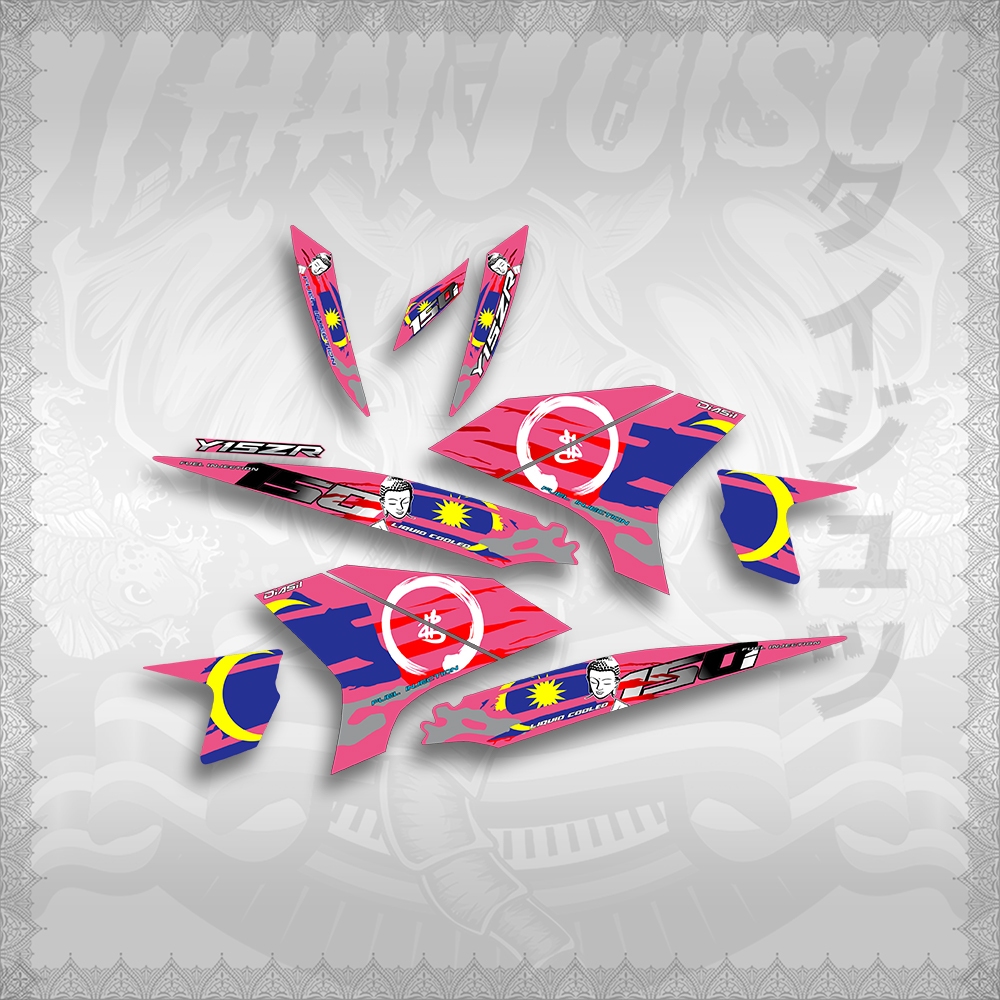 STICKER DECALS for SNIPER 150 MALAYSIAN (S150BUFL) By THAIJUTSU (SOFIE ...