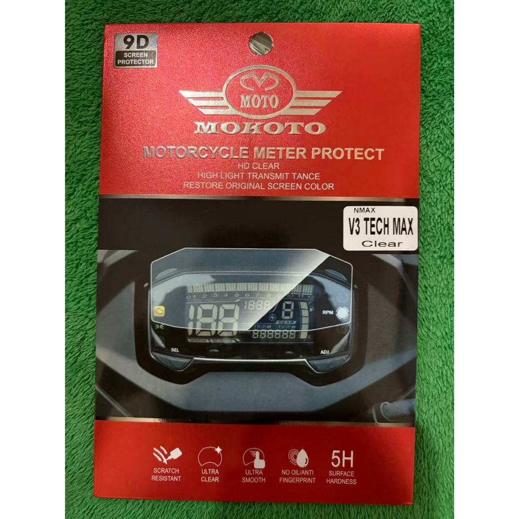 DAVIDSY4 MOKOTO SCREEN PROTECTOR FOR NMAX V3 TECH MAX CLEAR MOTORCYCLE ...