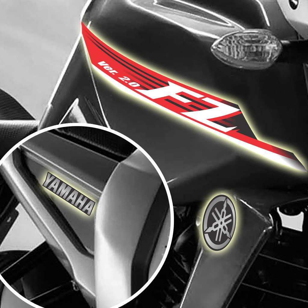 YAMAHA FZ Version 2 - Decals, Graphics Kit, Laminated & Fade Proof ...