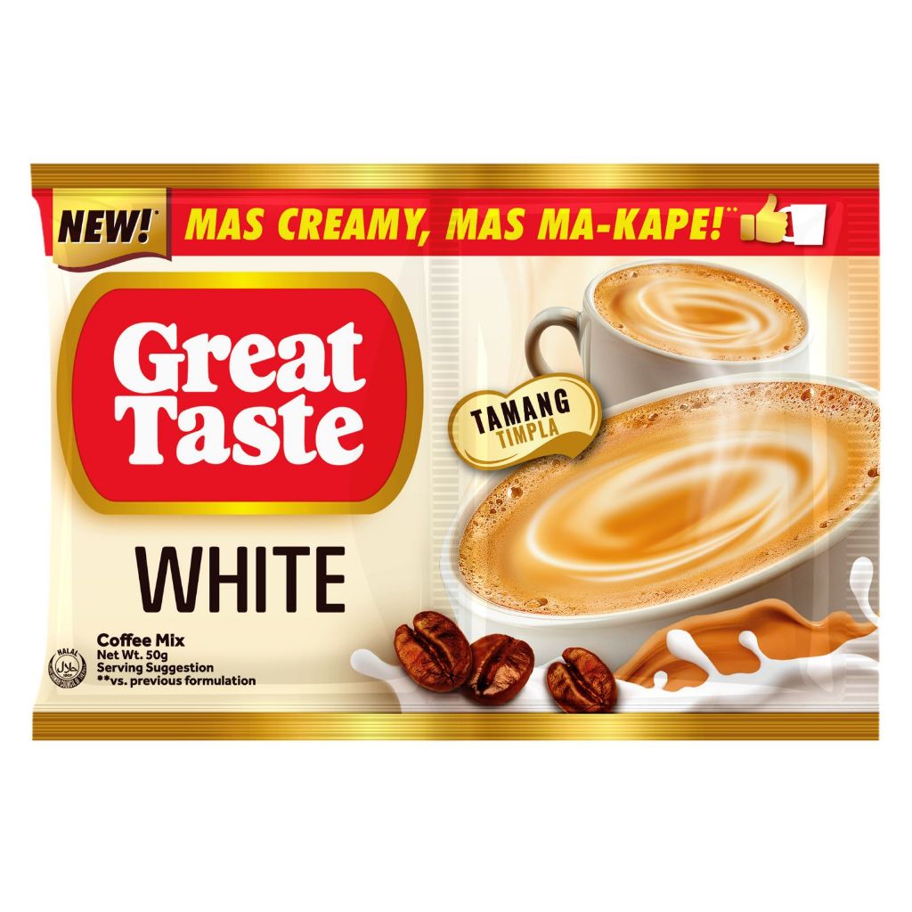 Great Taste White 3in1 Twin Pack 50gx10s | Shopee Philippines