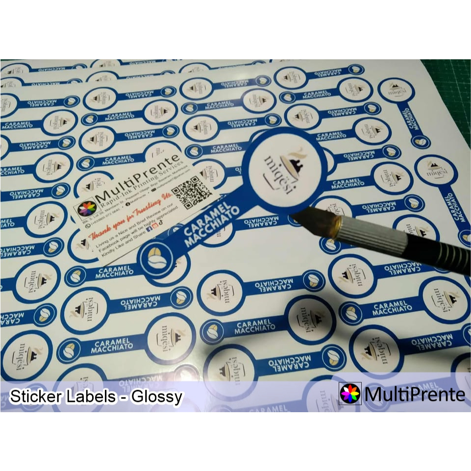 PISO Print and Cut Sticker Labels | Shopee Philippines