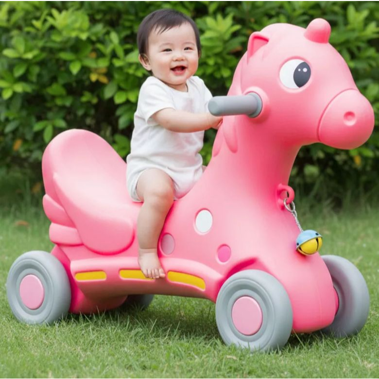 Japan Tokyoite Childrens Big Rocking Horse Ride On Multifunctional ...