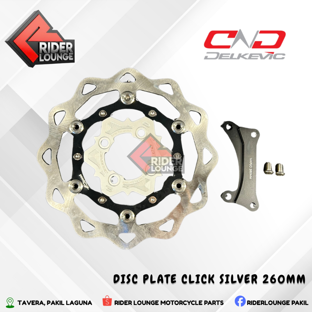 DELKEVIC DISC PLATE MIO/CLICK | Shopee Philippines