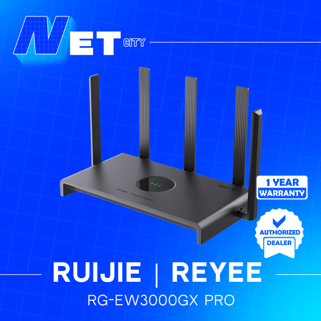 Ruijie | Reyee EW3000GX PRO AX3000 Wi-Fi 6 Dual-band Gigabit Gaming ...