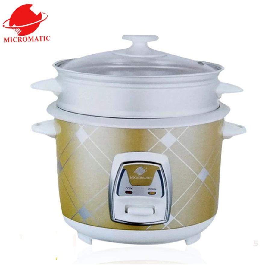 MICROMATIC RICE COOKER (MODEL:MR-3M) 0.6L / 3cups METALLIC BODY W ...