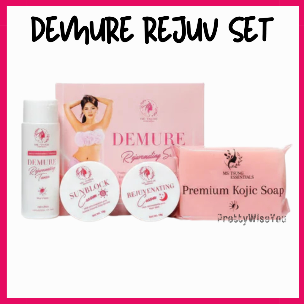 Ms Tsung Demure Rejuvenating Rejuv Facial Set New | Shopee Philippines
