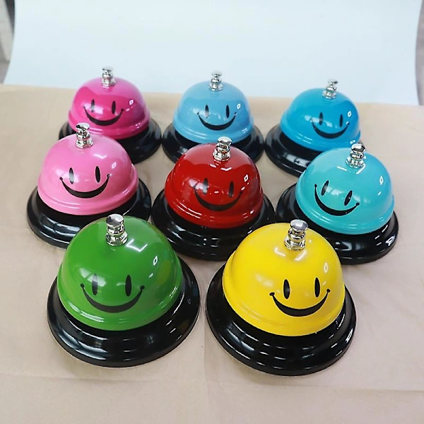 Cheerful Smiley Service Bell Lovely Smile Face Desk Ding Bell for ...