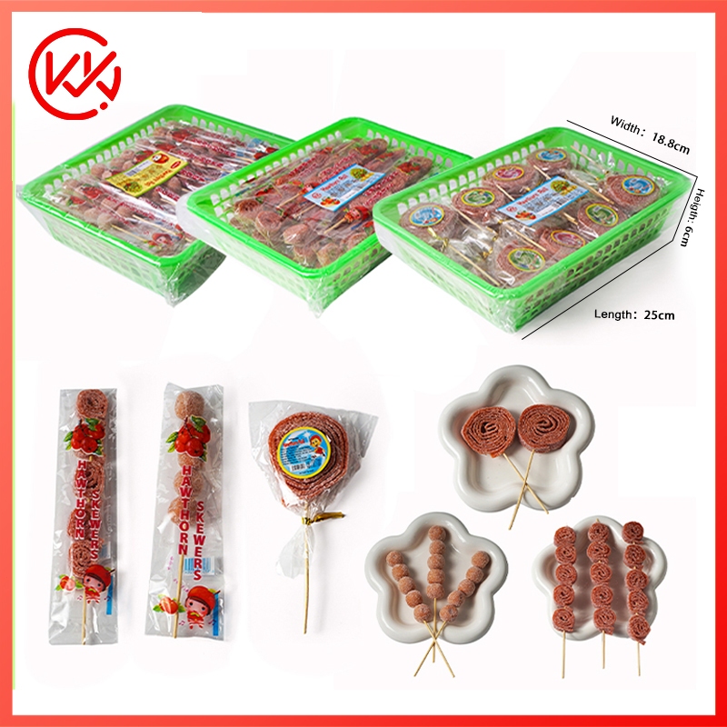 YK Hawthorn Stick Balls Chewy Karate Belt Roll Candy Appetizer Snacks ...