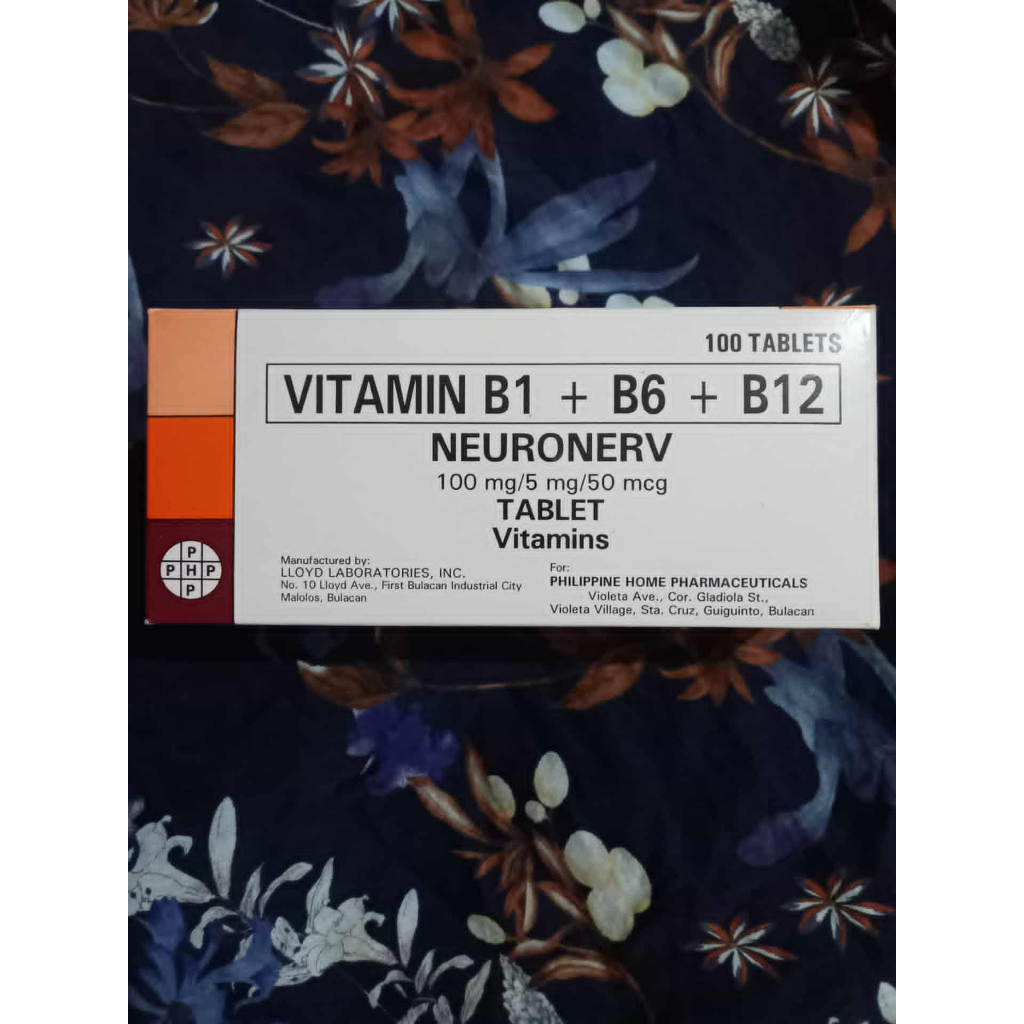 Vitamin B1+B6+B12 [ Neuronerv ] | Shopee Philippines