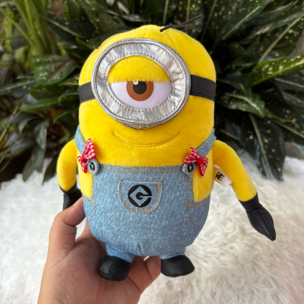 USJ Despicable Me Minion STUART 8 Inches Plush Toy | Shopee Philippines