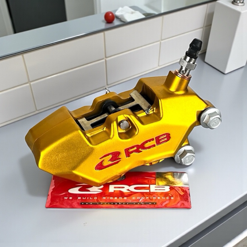 RCB BRAKE CALIPER R1 SERIES 4-PISTON | Shopee Philippines
