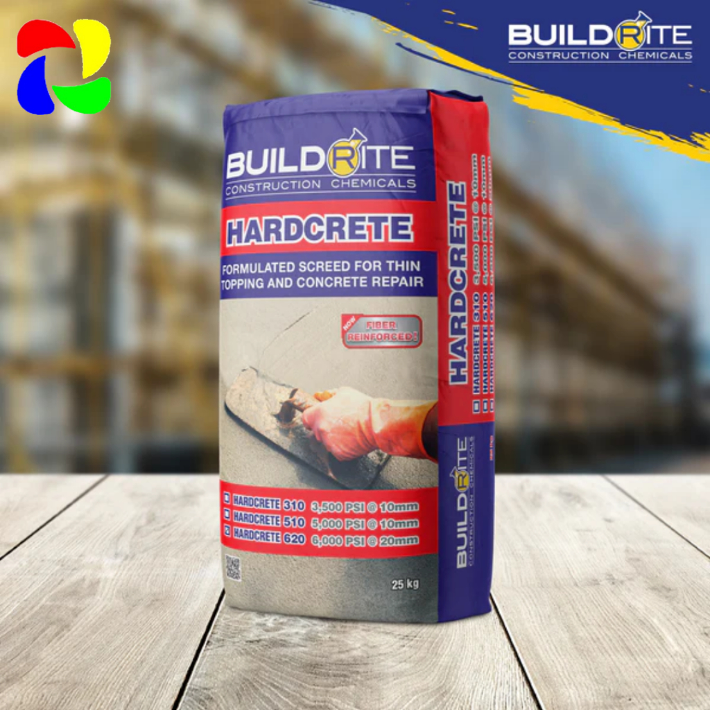 Buildrite Hardcrete 310 (25kg) Formulated Screed for Thin Topping and ...