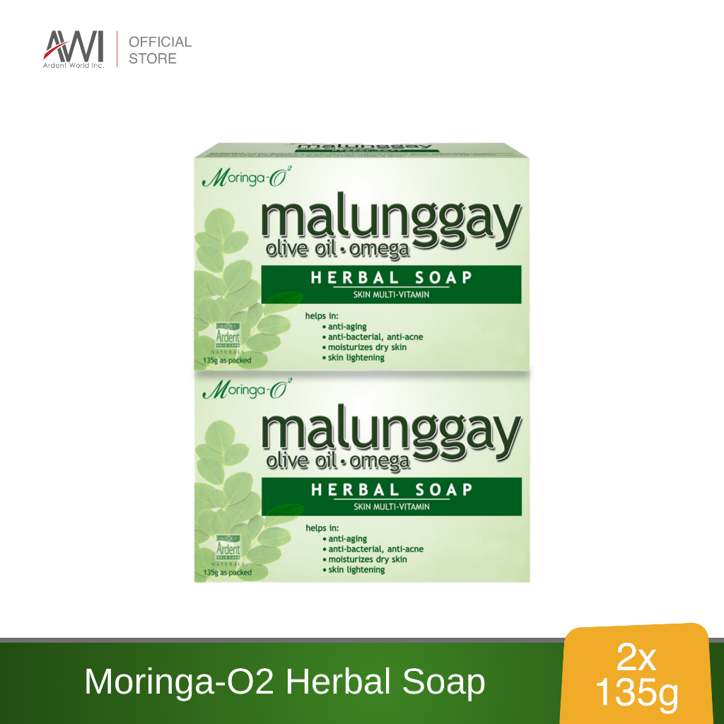 Moringa-O2 Soap 135g 2x | Shopee Philippines