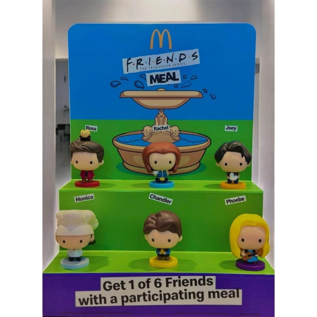 FRIENDS MCDO EDITION SOLD AS SET 6 PIECES | Shopee Philippines