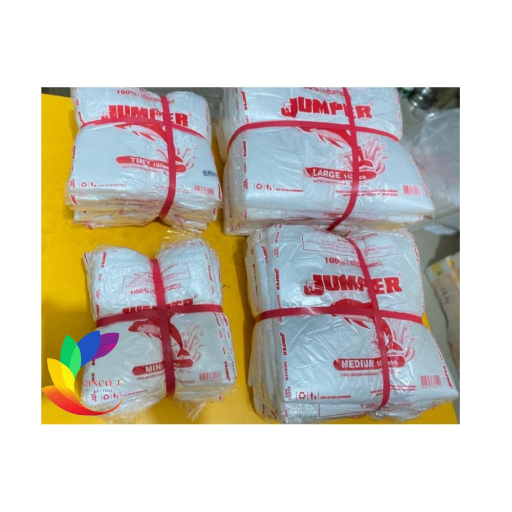 Plastic Sando Bag Jumper Biodegradable/Transparent 1000 pcs | Shopee ...