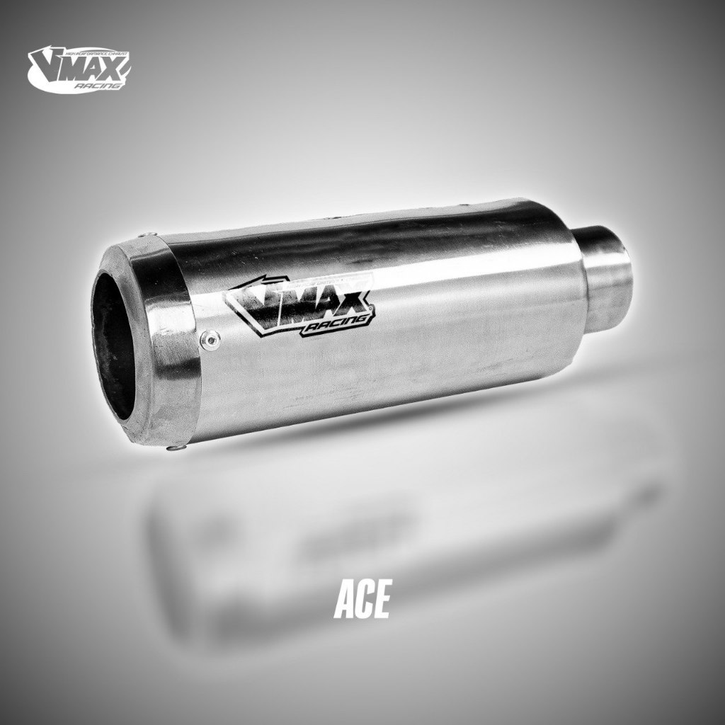 Vmax ACE Canister and Full System with Resonator (Motorcycle Exhaust ...