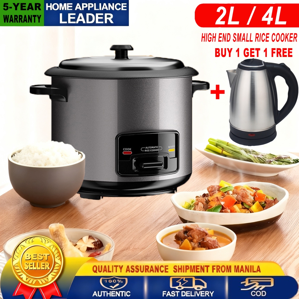 Buy 1 Get 1 Free Premium 2L Rice Cooker Small Multifunctional Non-stick ...