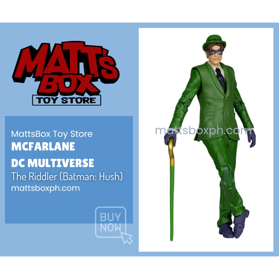 [1125] McFarlane DC MULTIVERSE 7IN - THE RIDDLER (BATMAN: HUSH ...