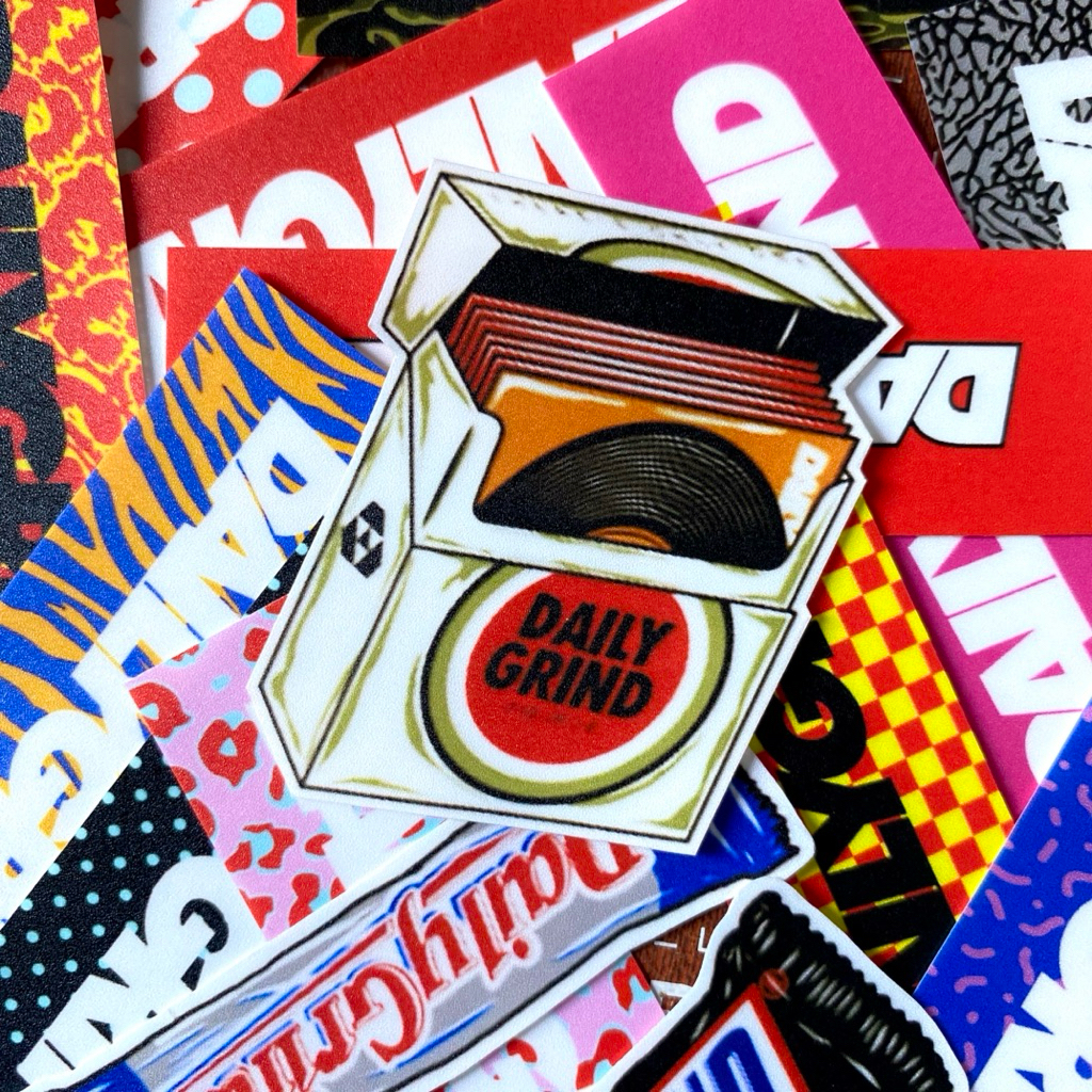 20PCS DAILY GRIND QUALITY STICKERS | Shopee Philippines