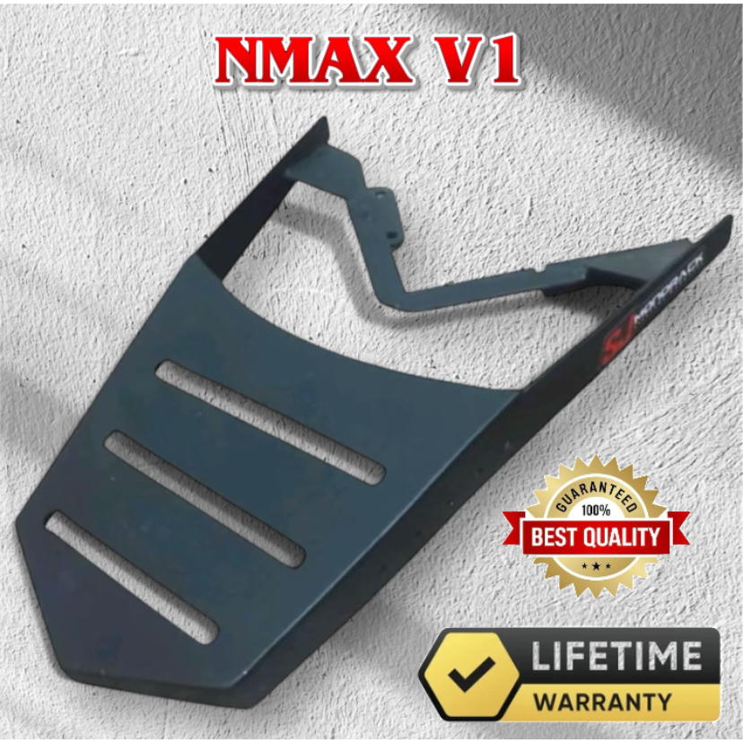 SJ MONORACK FOR NMAX V1/V2/V3 PLATED FOR TOP BOX BRACK | Shopee Philippines