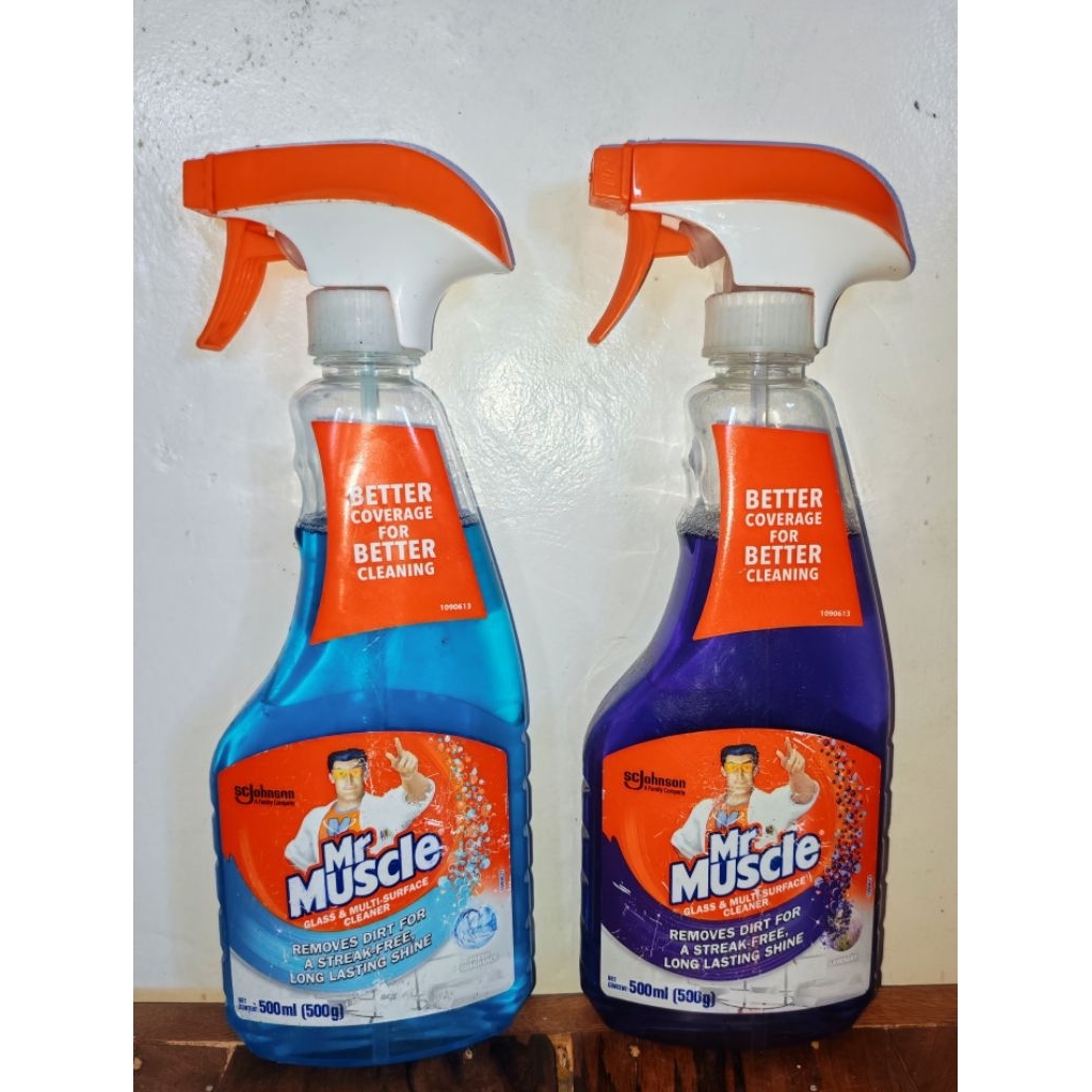 Mr muscle glass & multi surface cleaner 500ml | Shopee Philippines