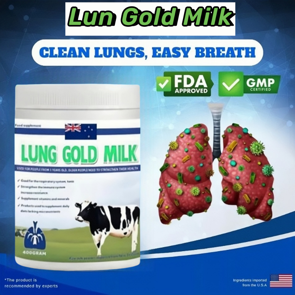 Lung Gold Milk Powder From New Zealand 400g Respiratory Health Support ...