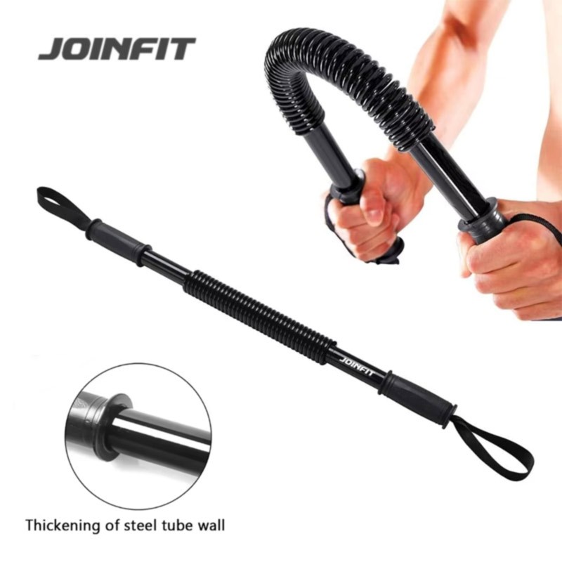 Power Twister Bar, 40kg-110kg Spring Chest Expander, Heavy Duty Arm Builder voor bovenlichaam, Borst, Schouder, Onderarm, Biceps en Arm, Krachttraining