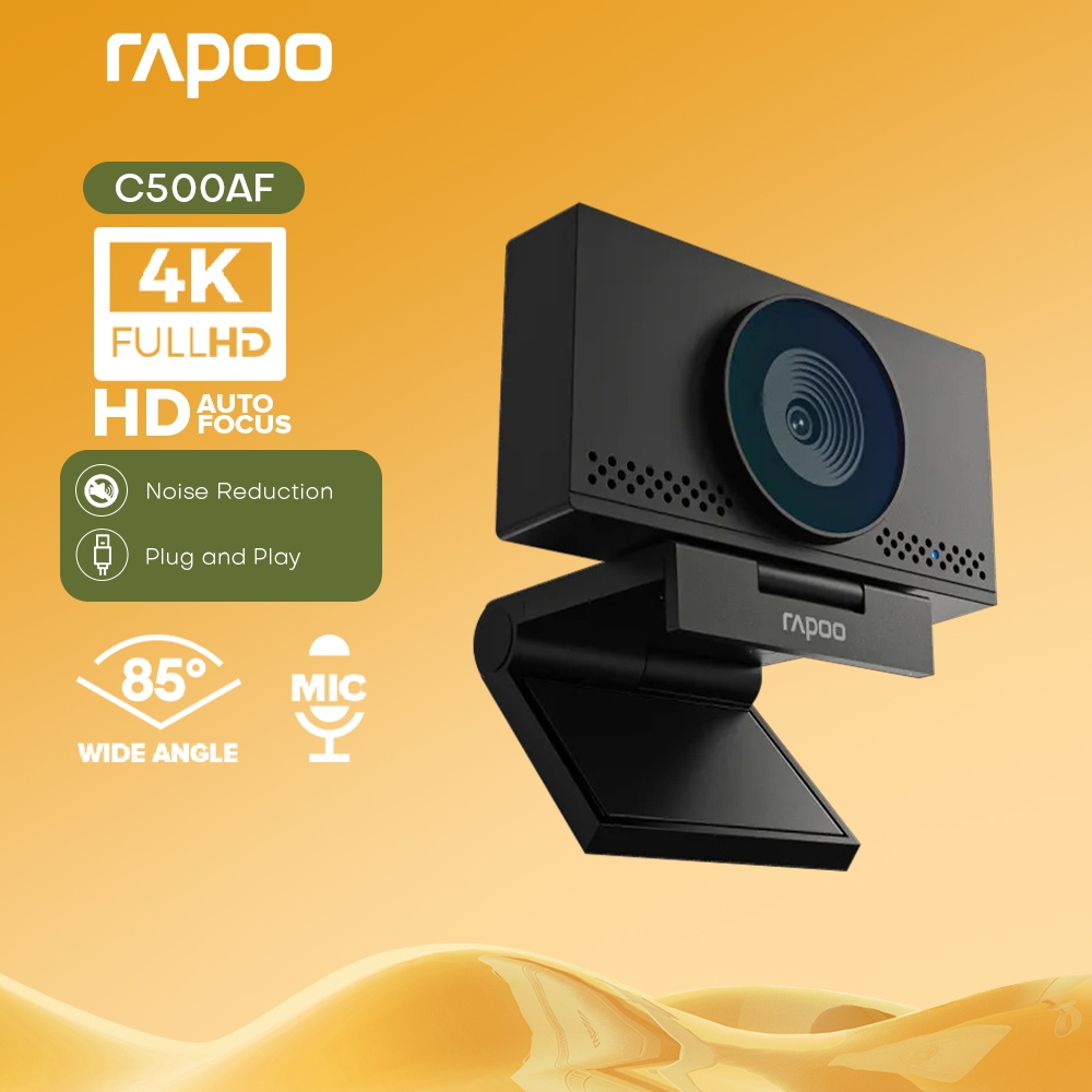 Rapoo C500AF Camera 4K Auto Focus Live Broadcast Web Cam with ...