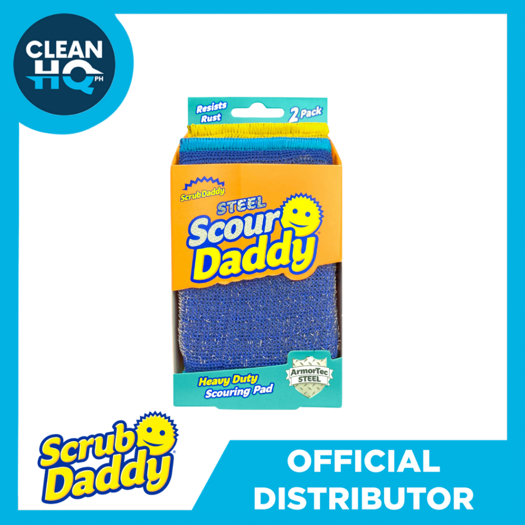Scour Daddy Steel - Abrasive Steel Scouring Pads for Dishes, Pots, Pans ...