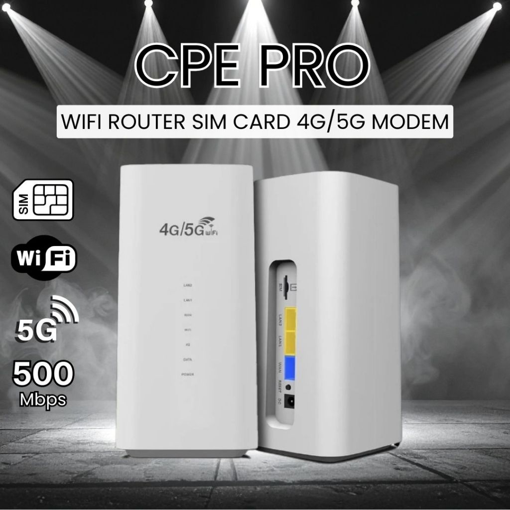 (2025) WiFi Router Sim Card Modem 𝟒𝐆/𝟓𝐆 𝐂𝐏𝐄 𝐏𝐑𝐎 LTE Open line Cat12 Up ...