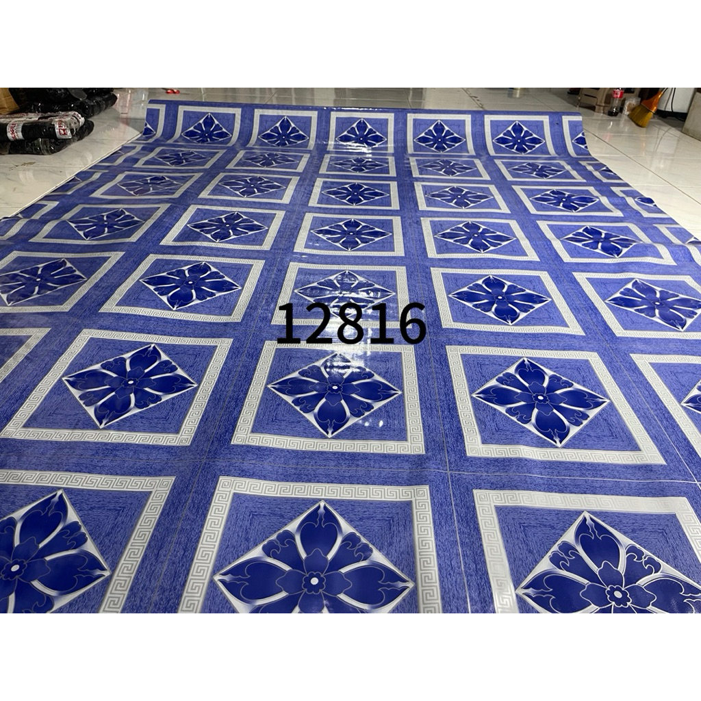 BOSS Linoleum Rubberized Floormat | Wood Pink Blue Green Brown Linoleum ...