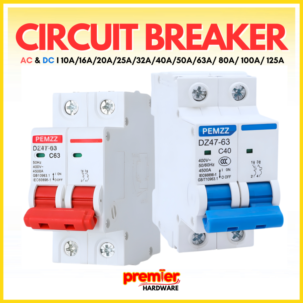 AC & DC Circuit Breaker for Solar Mini Circuit Breaker Switch 10A/16A ...