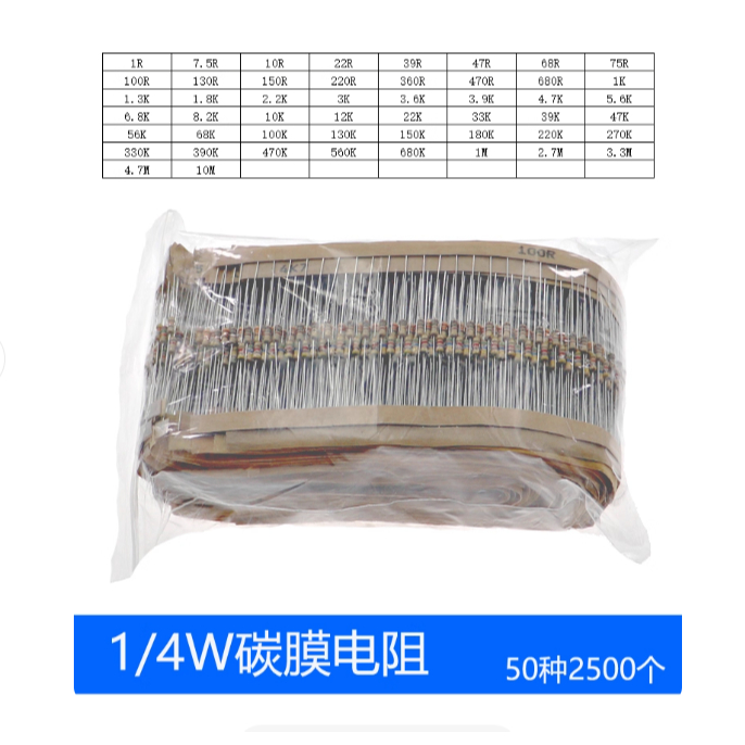 resistor , capacitor , transistor, fuse, LED | Shopee Philippines