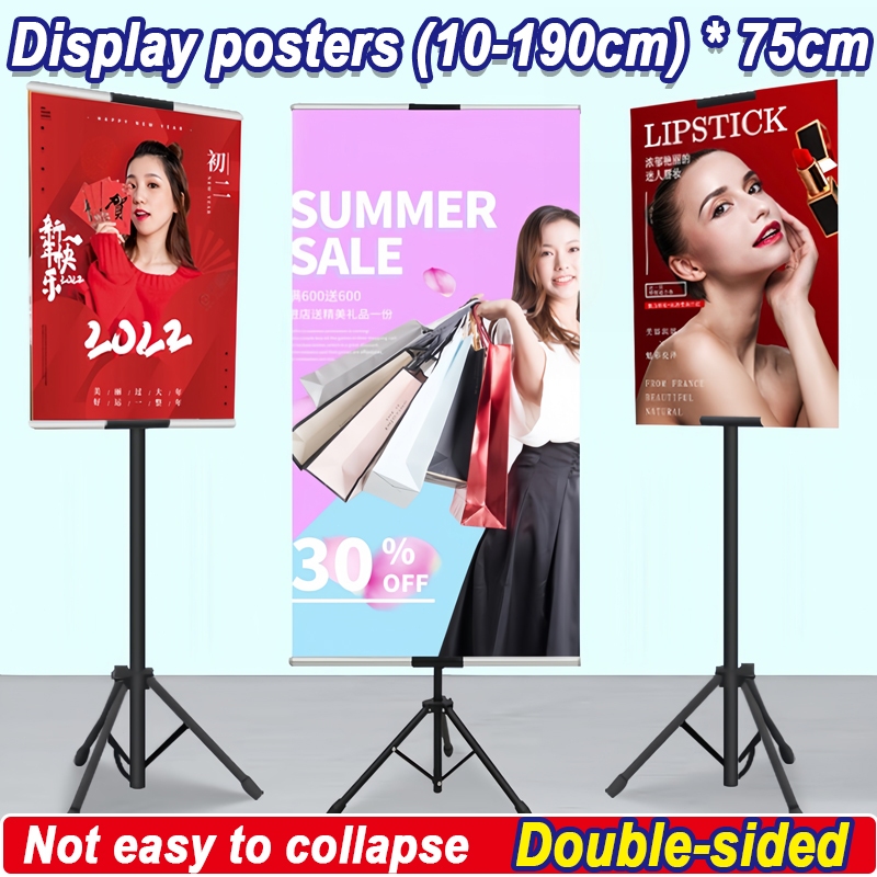 Double sided Board Banner KT Pedestal Stand Poster Sintra Display Stand ...