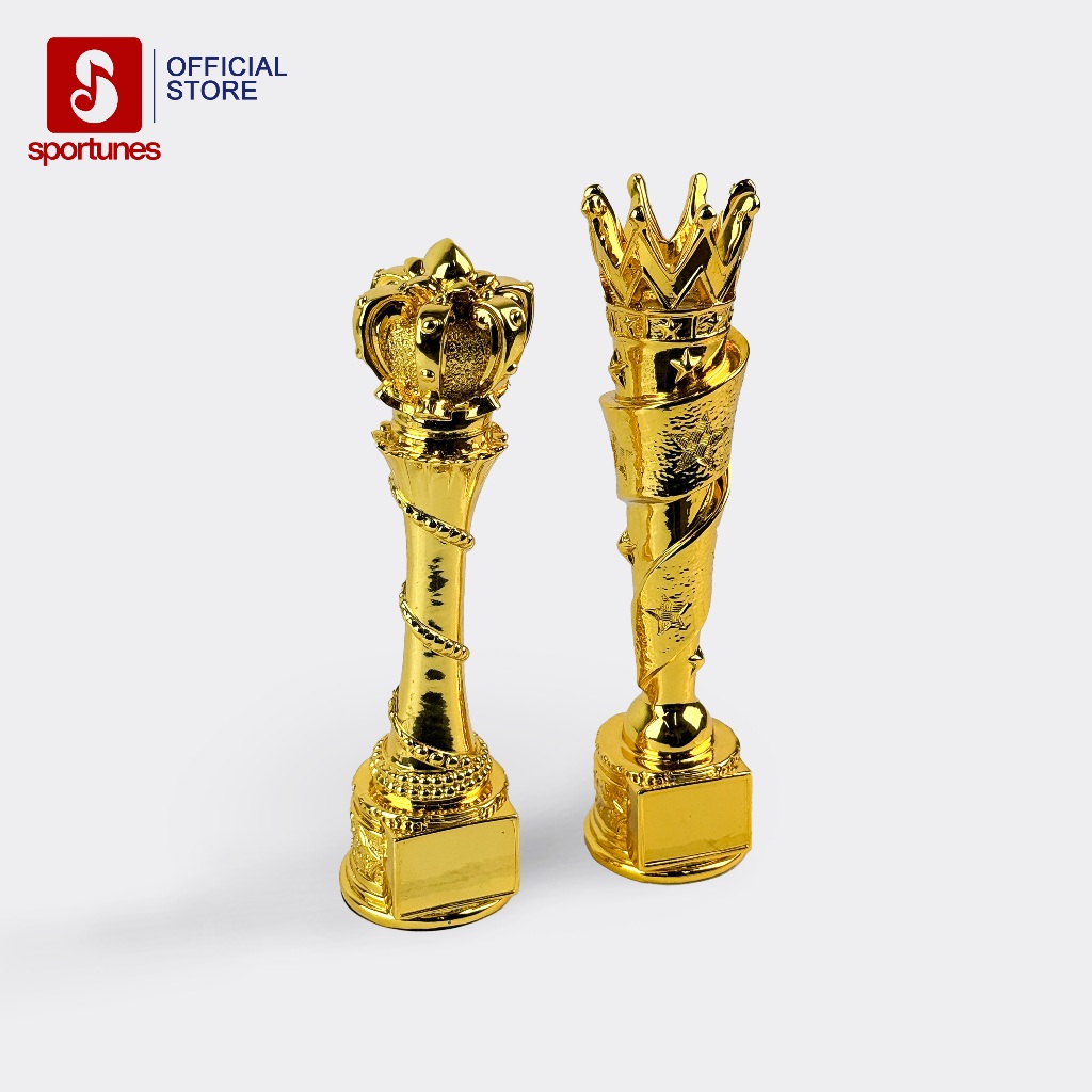 Kapture Official Trophy Award - Gold Crown King and Queen Trophy ...