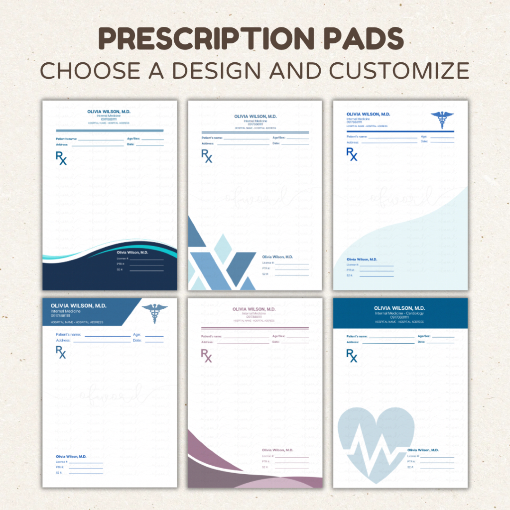 Shop prescription pad for Sale on Shopee Philippines