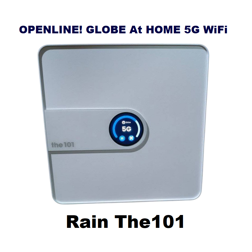 OPENLINE! GLOBE At HOME 5G WiFi (Rain The101) | Shopee Philippines