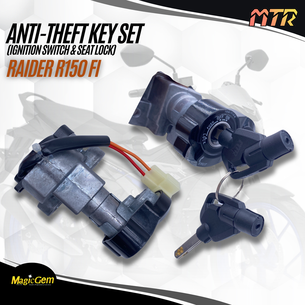 MG MTR Anti-Theft Key Set for SUZUKI RAIDER R150 FI - Anti-Theft ...