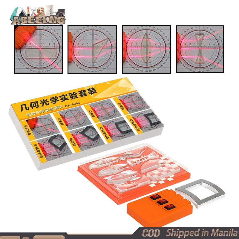 Multifunction Physic Optical Lens Test Kit Reflector Refraction ...